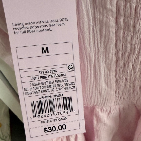 Wild Fable Pink Ruffle Sleeve Top - Picture 4 of 9